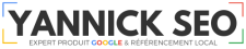 Logo Yannick SEO - Expert Produit Google et Référencement Local, par Yannick Brunet.